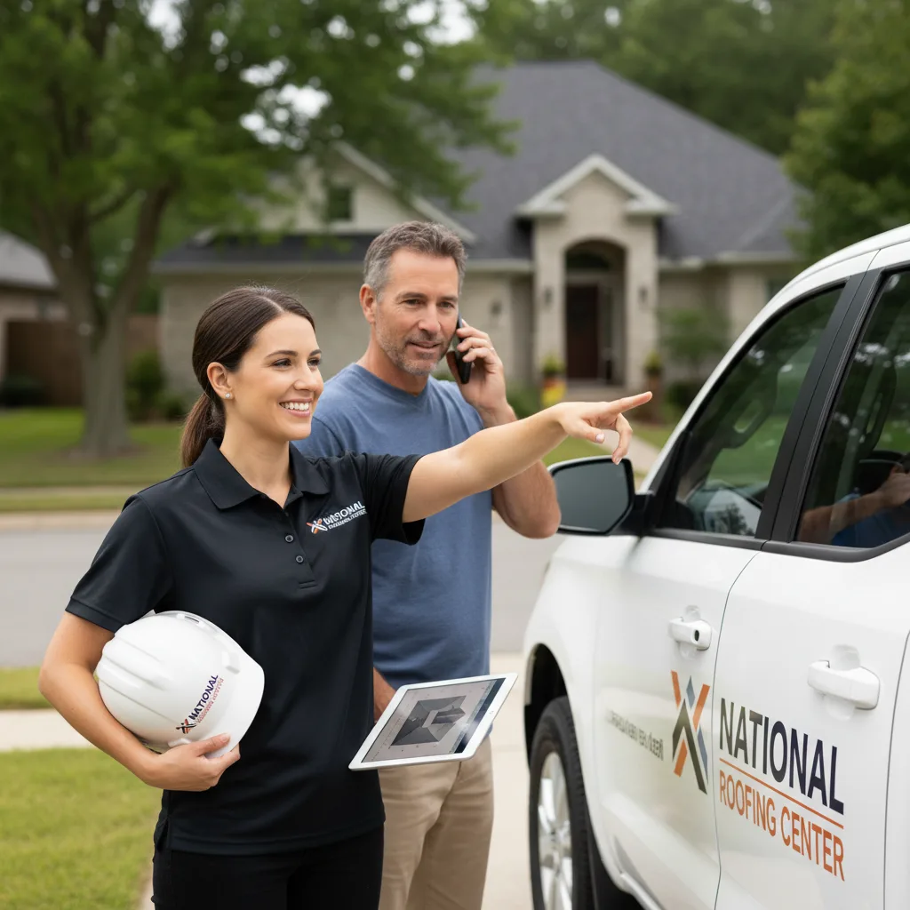 National Roofing Center customer support in Rayne
